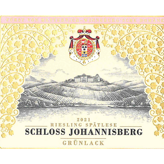 Schloss Johannisberg Riesling Spatlese Grunlack Rheingau Schloss Johan - 750ML - Front Label