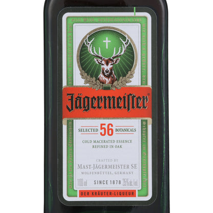 Jagermeister Herbal Liqueur 70 - 100ML - Front Label