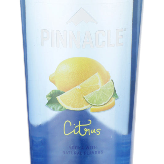 Pinnacle Citrus Flavored Vodka 60 - 1.0L - Front Label