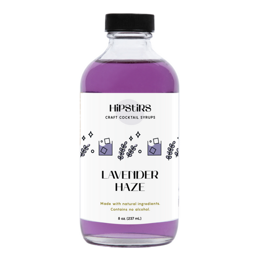 Hipstirs Syrup Lavender Haze - 8 Z - Front