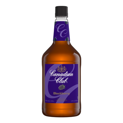 Canadian Club Blackberry Flavored Whisky 80 - 1.75L - Front
