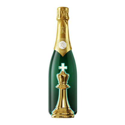 Le Chemin Du Roi Champagne Brut Luminous Label - 750ML - Front