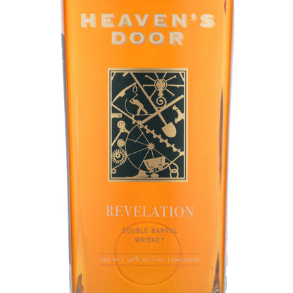 Heaven's Door Double Barrel Whiskey Revelation 100 - 750ML - Front Label