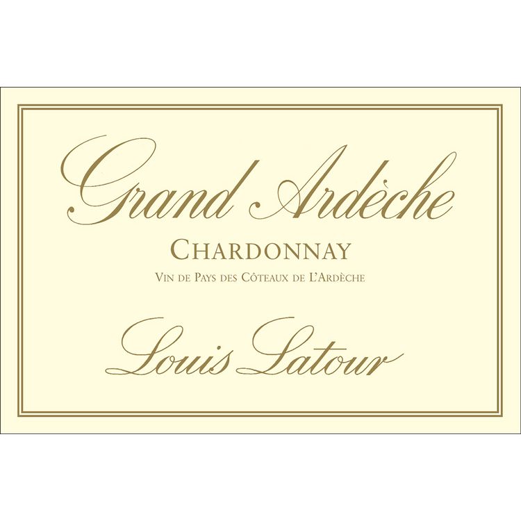 Louis Latour Chardonnay Grand Ardeche Ardeche 2023 - 750ML - Front Label