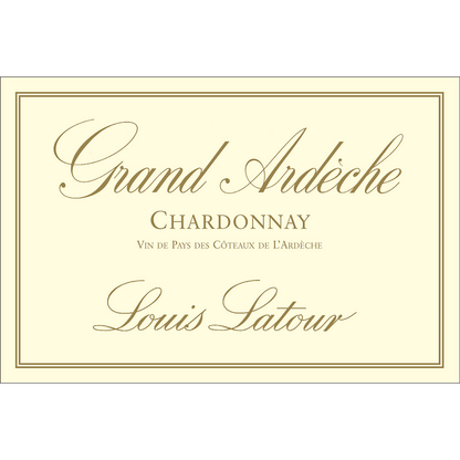 Louis Latour Chardonnay Grand Ardeche Ardeche 2023 - 750ML - Front Label