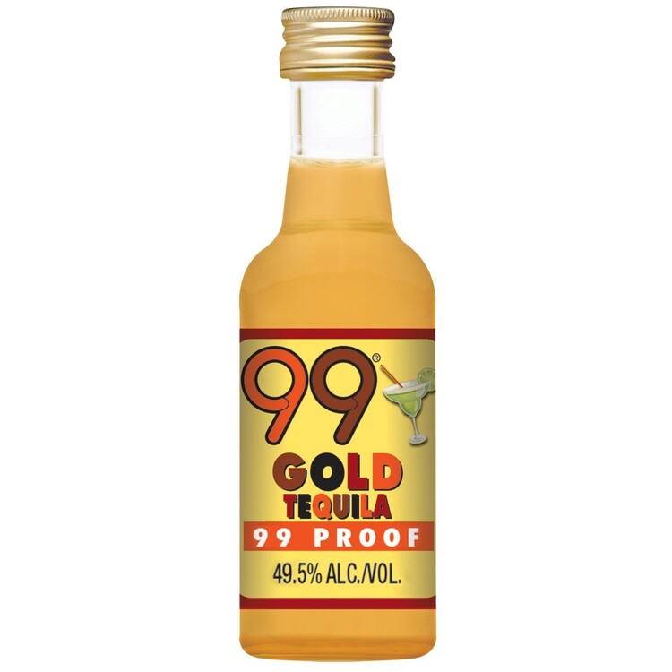 99 Brand Tequila Gold 99 - 50ML - Front