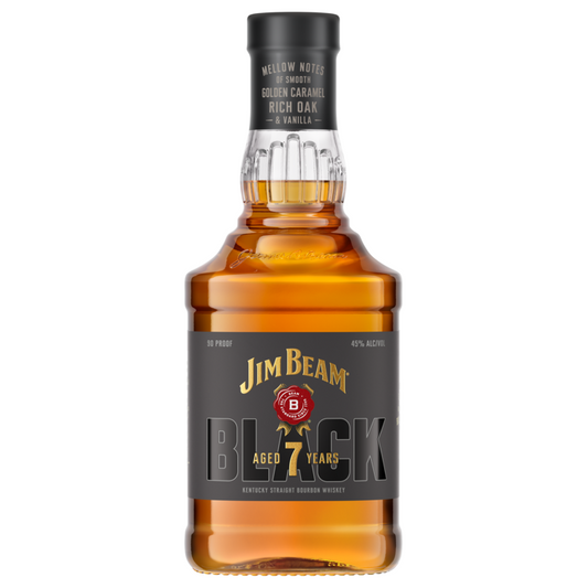 Jim Beam Straight Bourbon Black 7 Yr 90 - 375ML - Front