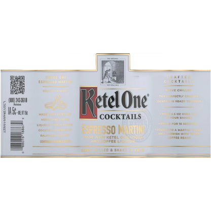 Ketel One Cocktail Espresso Martini Collection 40.2 - 750ML - Front Label