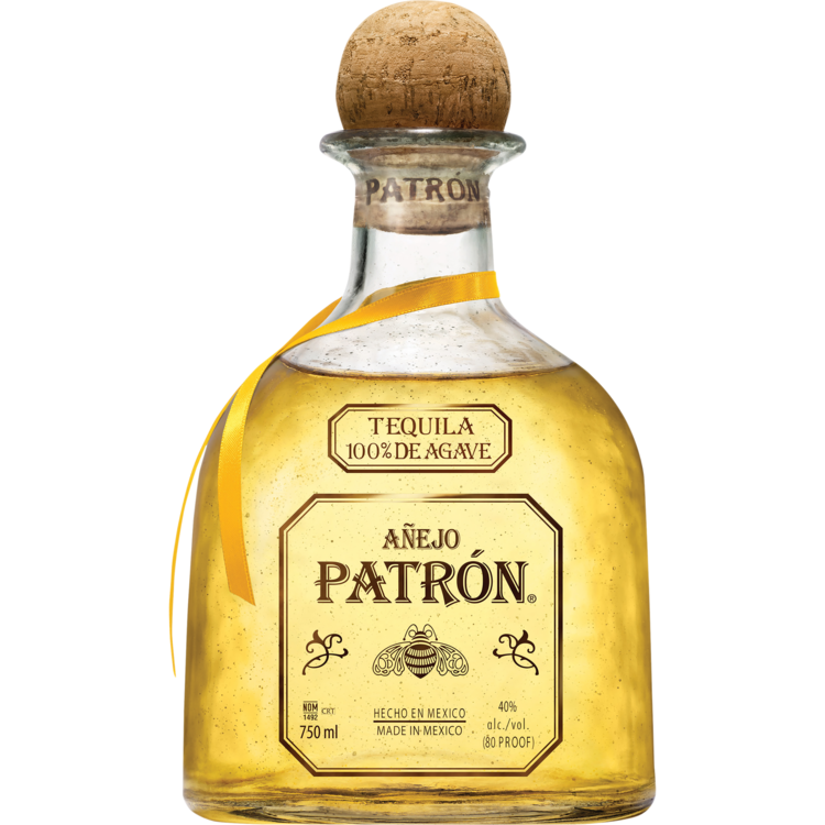 Patron Tequila Anejo Bar 80 - 750ML - Front