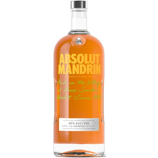 Absolut Orange Flavored Vodka Mandrin 80 - 1.75L