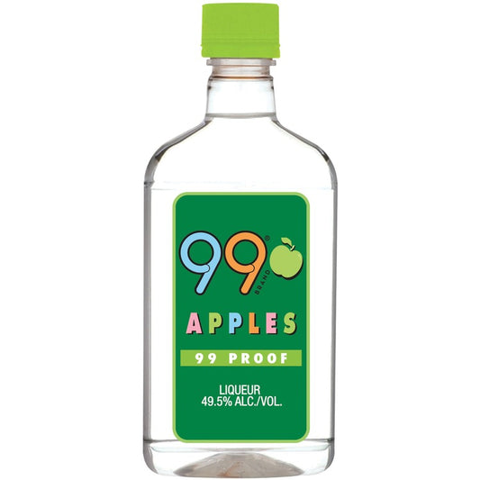 99 Brand Apple Schnapps 99 - 375ML - Front