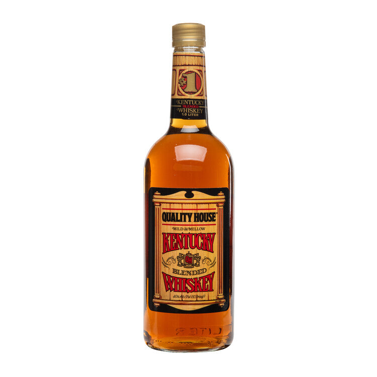 Quality House Blended Whiskey 80 - 1.0L - Front
