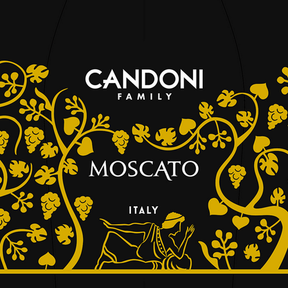 Candoni Moscato Provincia Di Pavia - 750ML - Front Label