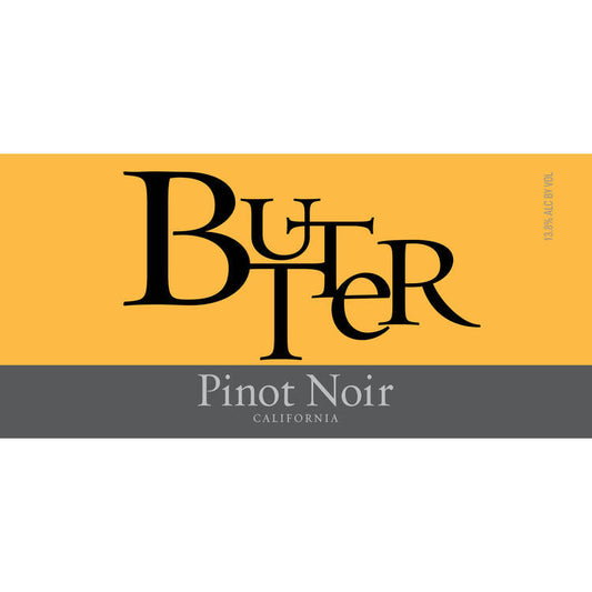 Butter Pinot Noir California - 750ML - Front Label
