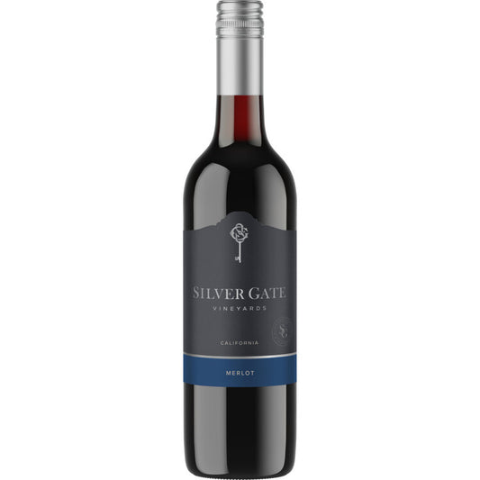 Silver Gate Vineyards Merlot California - 750ML - Front