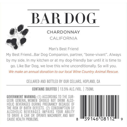 Bar Dog Chardonnay California 2022 - 750ML