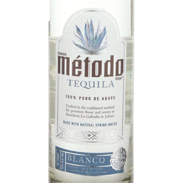 Estela's Metodo Viejo Tequila Blanco 80 - 750ML - Front Label