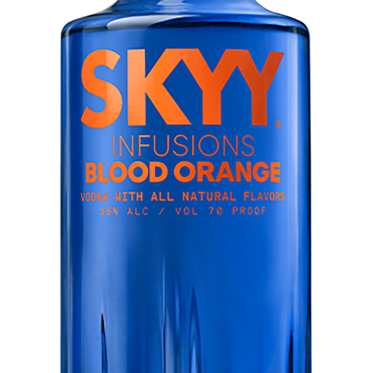 Skyy Blood Orange Flavored Vodka Infusions 70 - 1.0L - Front Label