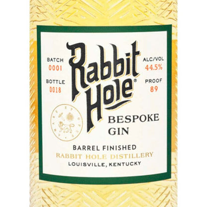 Rabbit Hole Bespoke Gin Barrel Finished 89 - 750ML