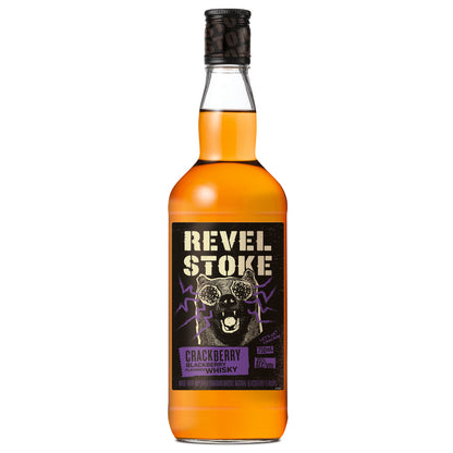 Revel Stoke Blackberry Flavored Whiskey Crackberry 70 - 750ML - Front