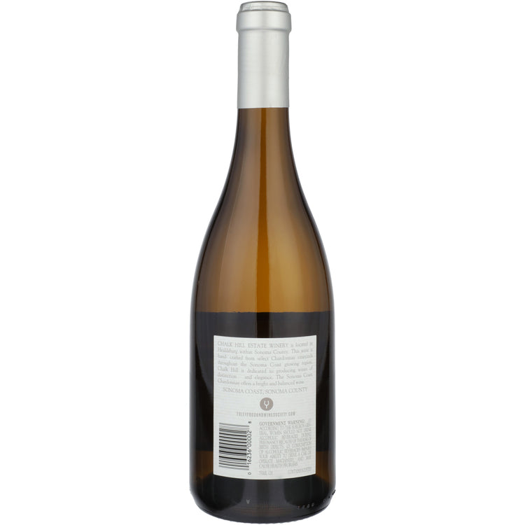 Chalk Hill Chardonnay Sonoma Coast 2024 - 750ML - Back