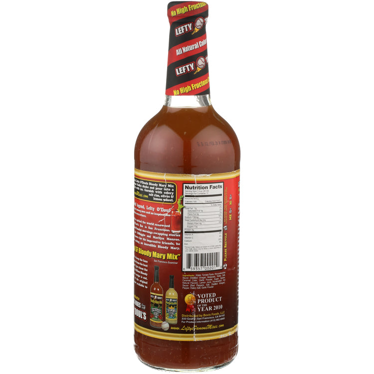 Lefty O'Douls Bloody Mary Mix - 1.0L