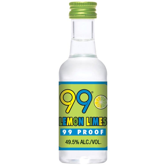 99 Brand Lemon Lime Schnapps 99 - 50ML - Front