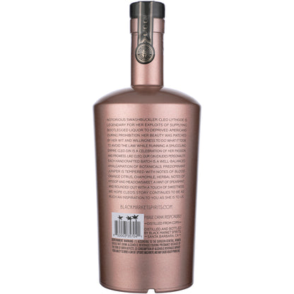 Cleo Gin 92 - 1.0L - Back