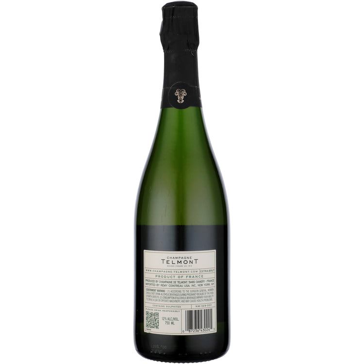 Telmont Champagne Extra Brut Vinotheque 1985 - 750ML - Back
