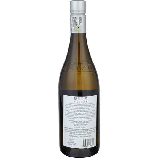 Metis Sauvignon Blanc Constantia 2022 - 750ML - Back