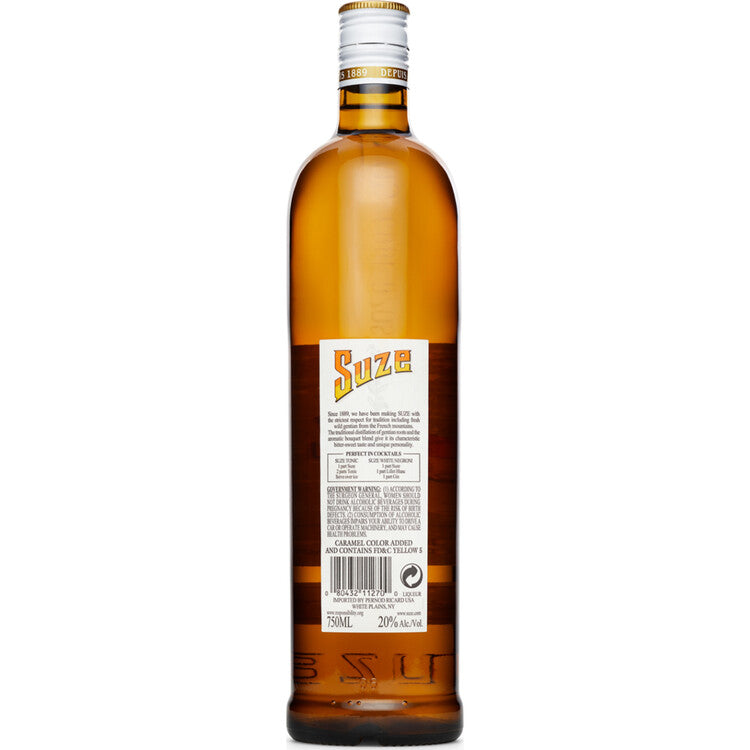 Suze Liqueur 40 - 700ML - Back