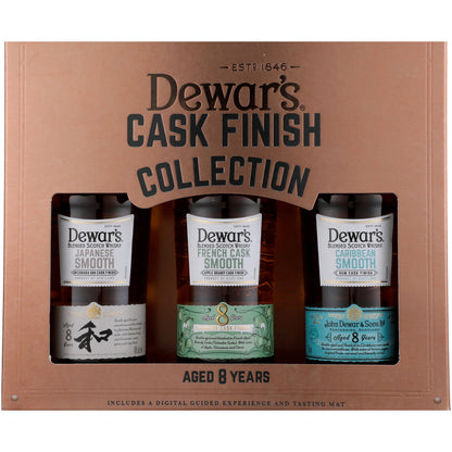Dewar'S Blended Scotch Whisky Combo 1 Each Japanese Oak Cask 8yr 80, C - 375ML