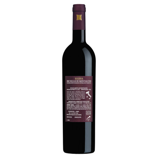 San Polo Brunello Di Montalcino Riserva 2018 - 750ML - Back