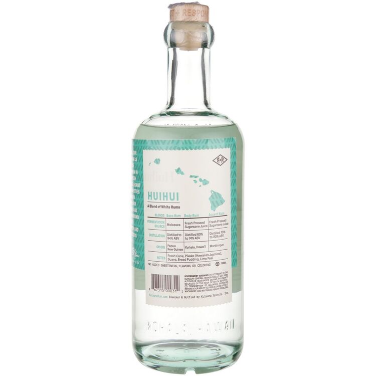 Kuleana Rum Works Rhum Agricole Hawaiian Rum Agricole 80 - 750ML