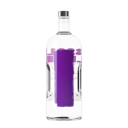 Absolut Berry Flavored Vodka Wild Berri 76 - 1.75L - Back