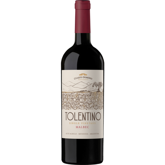 Bodega Cuarto Dominio Malbec Tolentino Valle De Uco 2023 - 750ML
