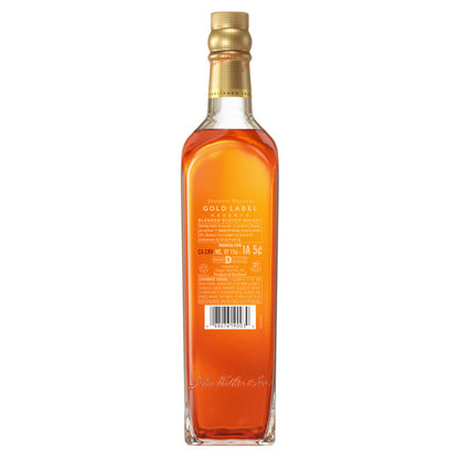 Johnnie Walker Blended Scotch Gold Label Reserve 80 - 750ML - Back