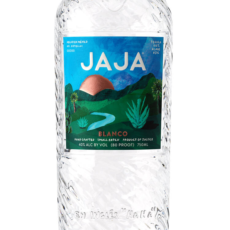 Jaja Tequila Blanco Small Batch 80 - 750ML - Front Label