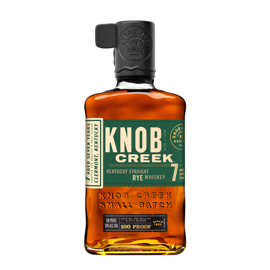 Knob Creek Straight Rye Whiskey Small Batch 7 Yr 100 - 375ML - Front