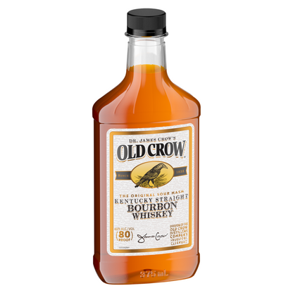Old Crow Straight Bourbon 3 Yr 80 - 375ML - Front Label