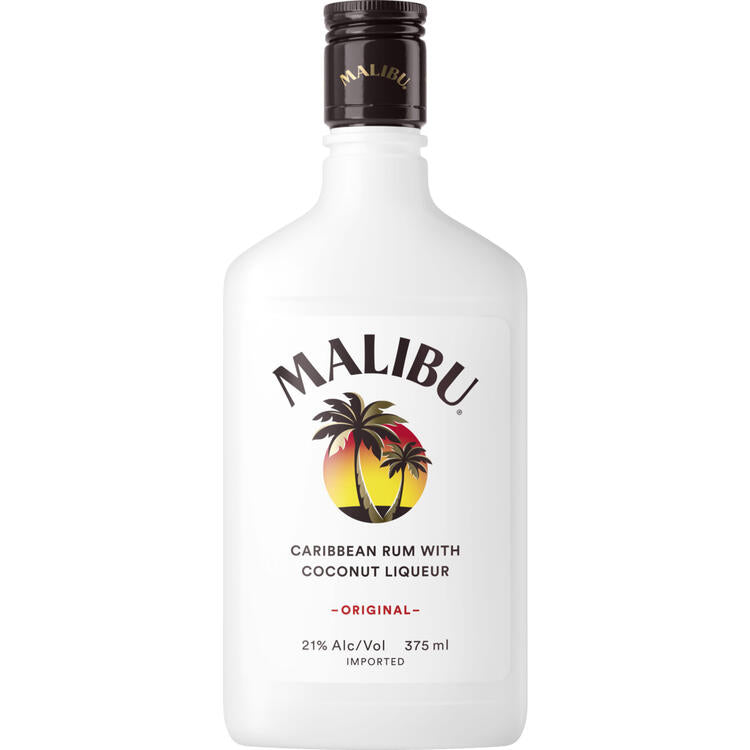 Malibu Coconut Flavored Rum Original 42 - 375ML - Front