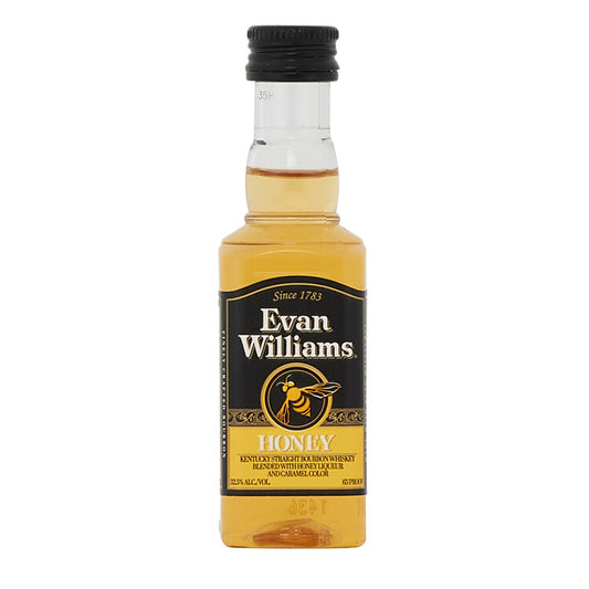 Evan Williams Honey Whiskey Liqueur 65 - 50ML - Front