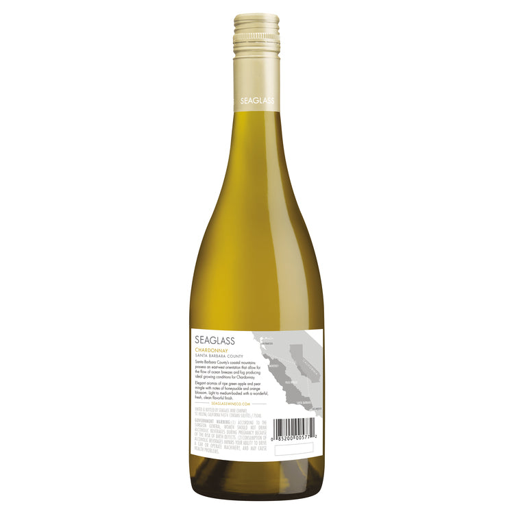 Seaglass Chardonnay Santa Barbara County - 19.5L - Back