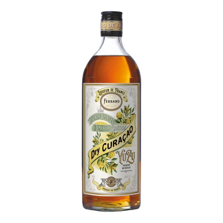 Ferrand Curacao Yuzu Late Harvest Limited Edition 80 - 700ML - Front