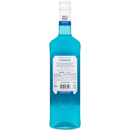 Bacardi Zombie Classic Cocktails 25 - 750ML - Back