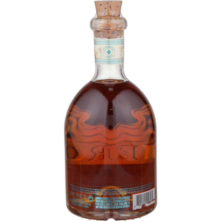 Canerock Spiced Rum 80 - 700ML - Back