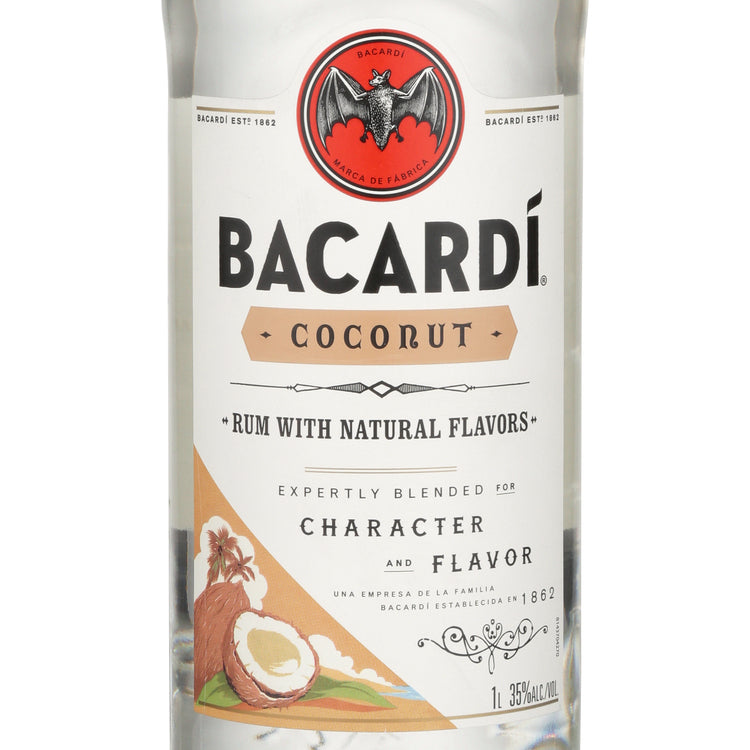 Bacardi Coconut Flavored Rum Bacardi Coco 70 - 1.0L - Front Label