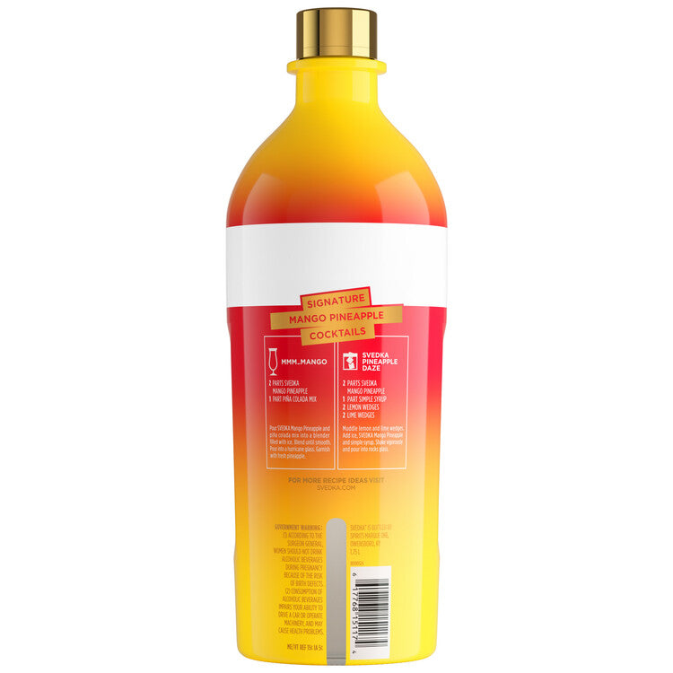 Svedka Mango Pineapple Flavored Vodka 70 - 1.75L