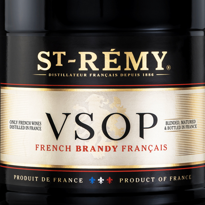 St. Remy Brandy Napoleon Vsop 80 - 1.0L - Front Label