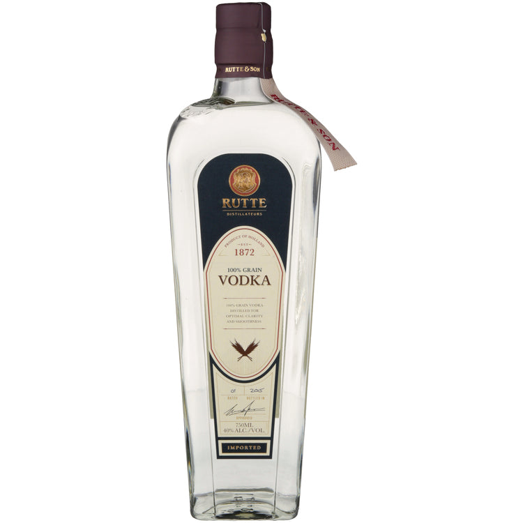 Rutte Vodka 80 - 750ML - Front